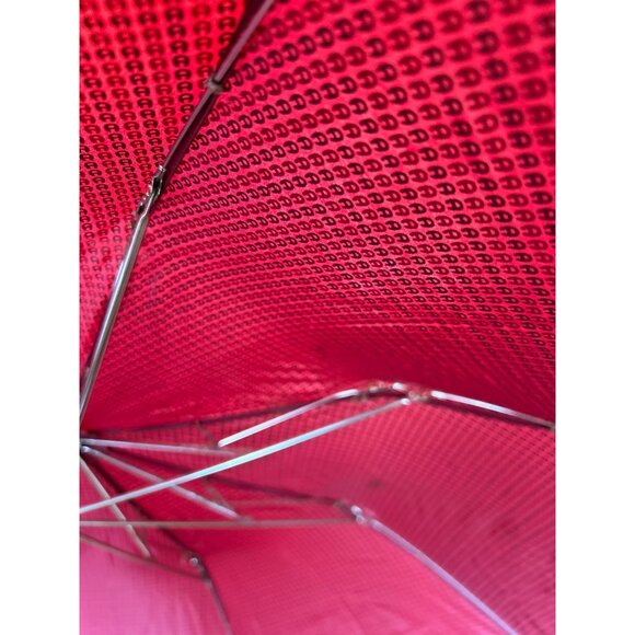 Vintage Etienne Aigner Plum Umbrella W/ Convertible Cover Bag - Picture 11 of 15